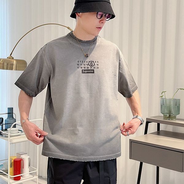 メゾンマルジェラ シュプリーム N級品コラボ 半袖 tシャツ Mac36317